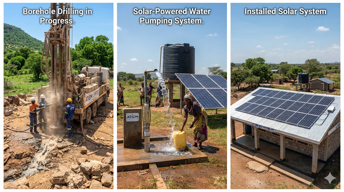 ATIOM Limited water, solar and engineering project